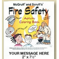 McGruff & Scruff's Fire Safety Stock Design 8-Page Coloring Book